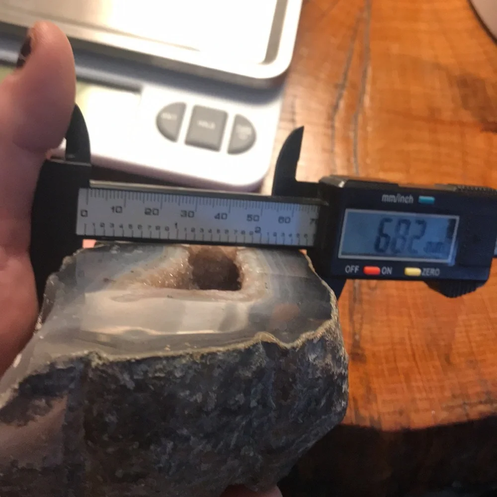 Amazing agate geode - Picture 4 of 7
